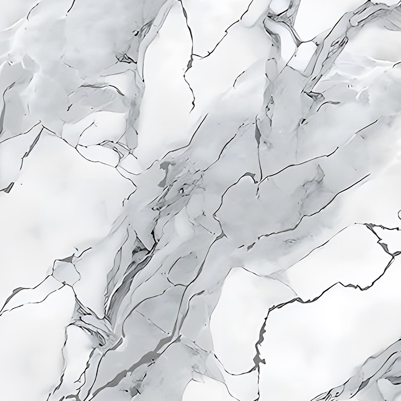 Vergulde Cloud Rock Appartement Achtergrond Wanddecoratie PET Transfer Film