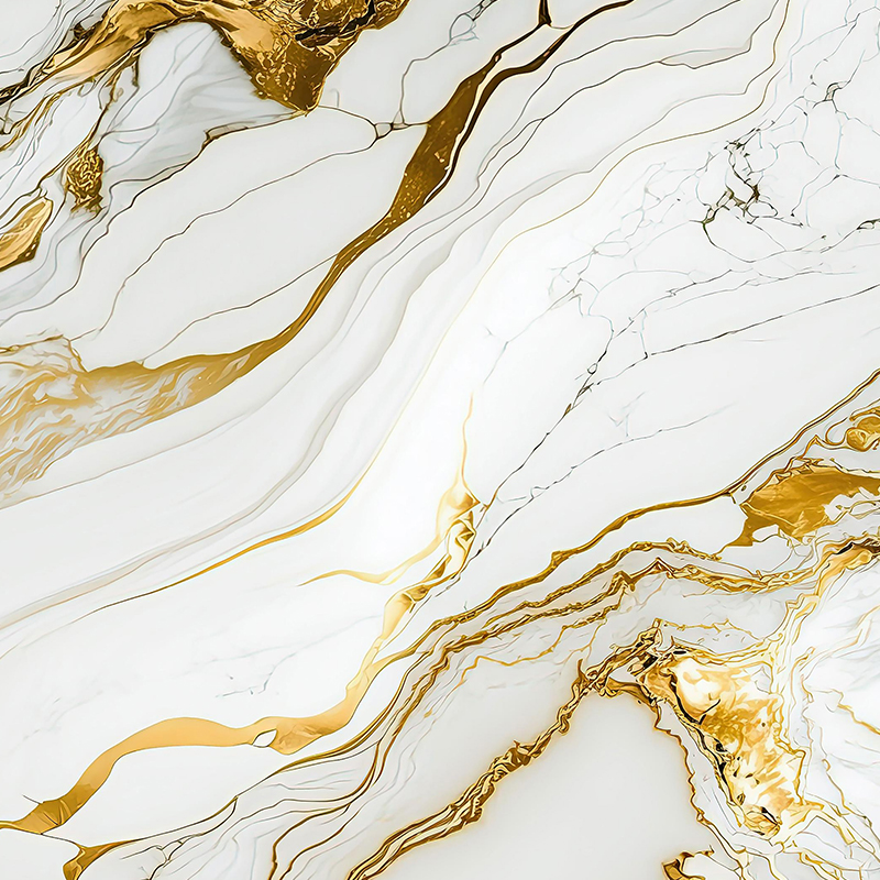 Golden Wave Keukenkast PET 3D Transfer Film