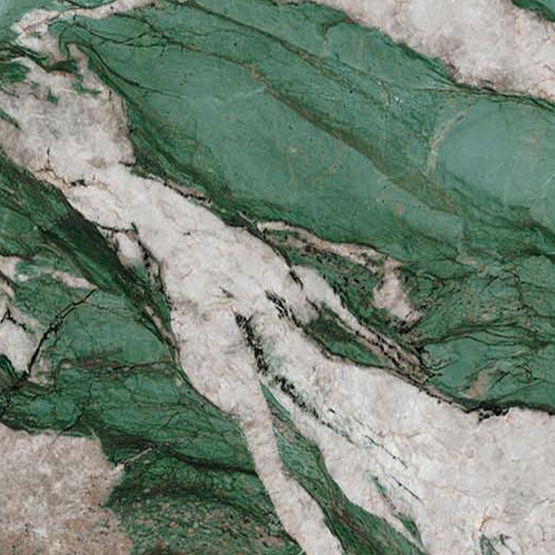 Smaragdgroene textuur badkamer achtergrond muur 3D-overdrachtsfilm