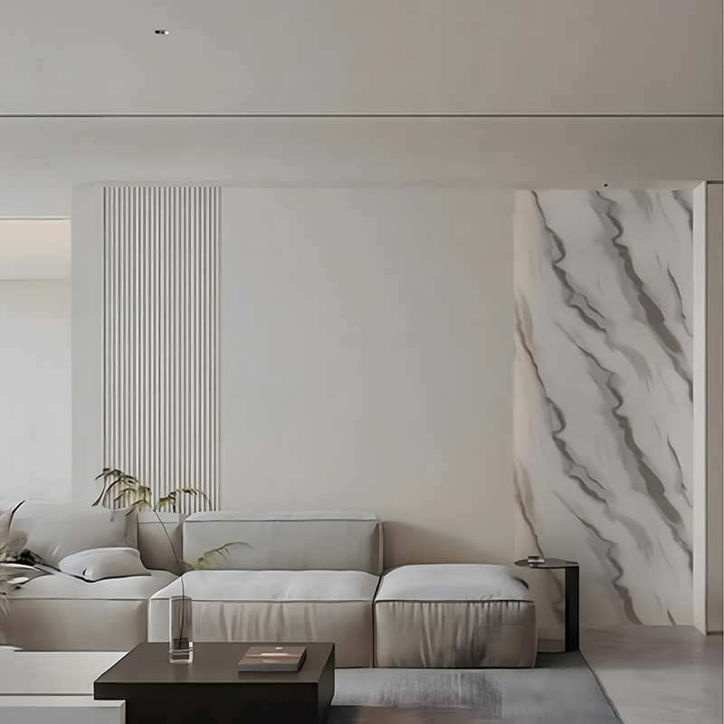 Nieuwe Jazz White krasbestendige plafond-PET-koudeoverdrachtfilm