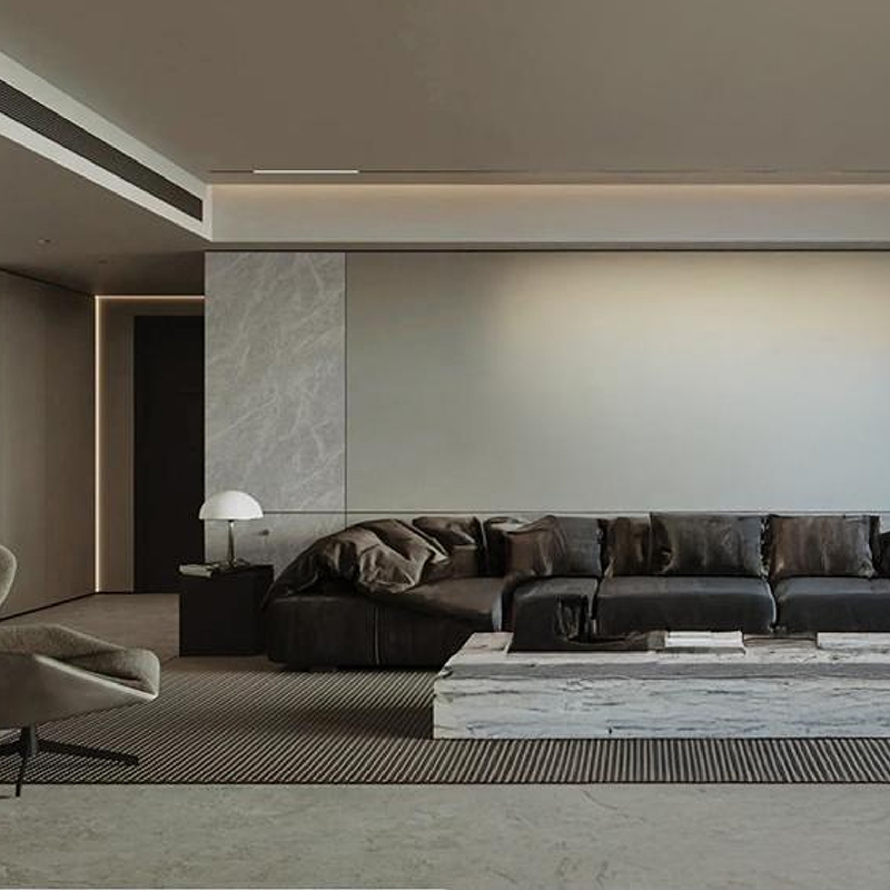 Morgan Grey vochtbestendige tv-achtergrond decoratieve warmteoverdrachtfilm