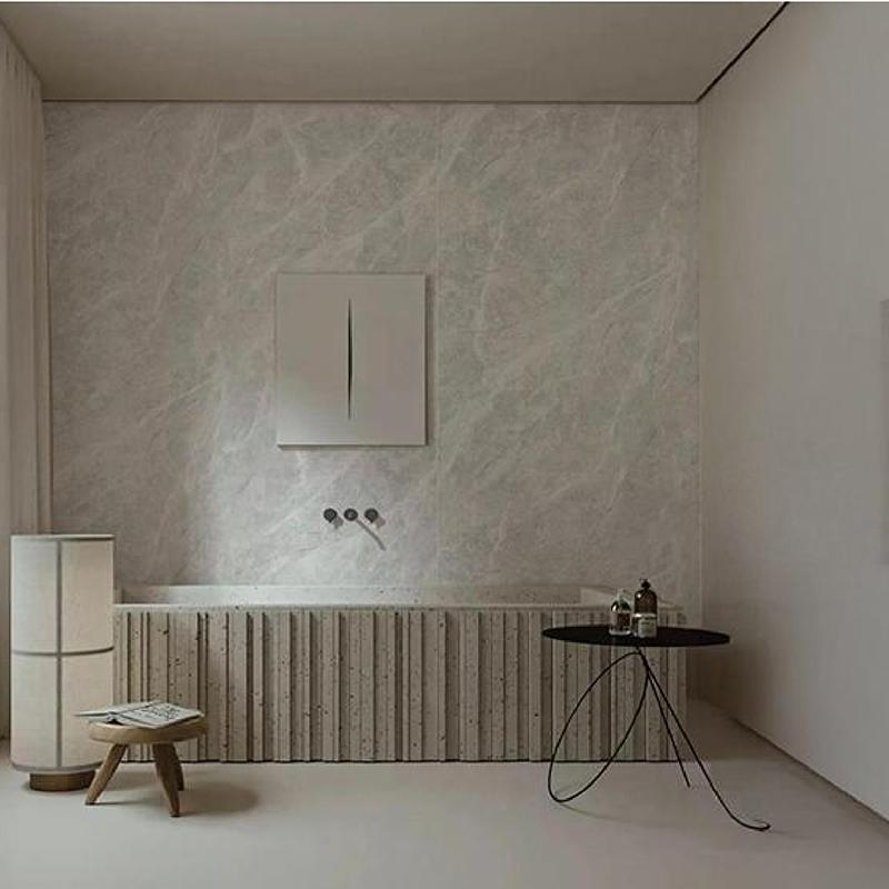 Morgan Grey vochtbestendige tv-achtergrond decoratieve warmteoverdrachtfilm