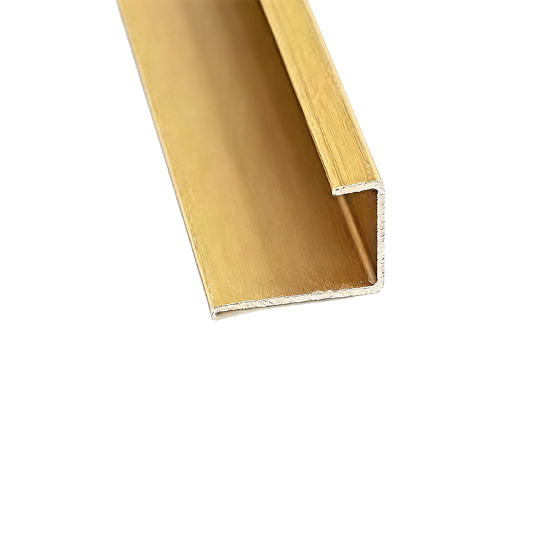 X9 aluminium overgangsstrips voor 9 mm houtfineerbord