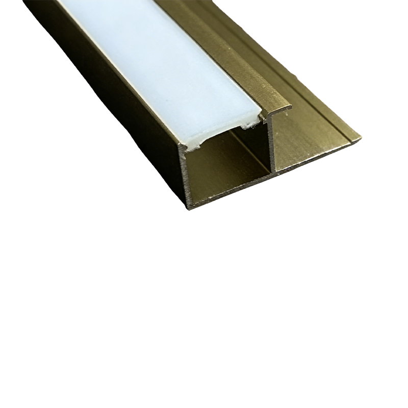X8 Naadloze inbouw LED-aluminiumlijnen voor modern binnenschrijnwerk